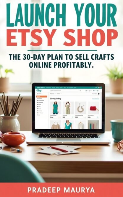 Launch Your Etsy Shop: The 30-Day Plan to Sell Crafts Online Profitably