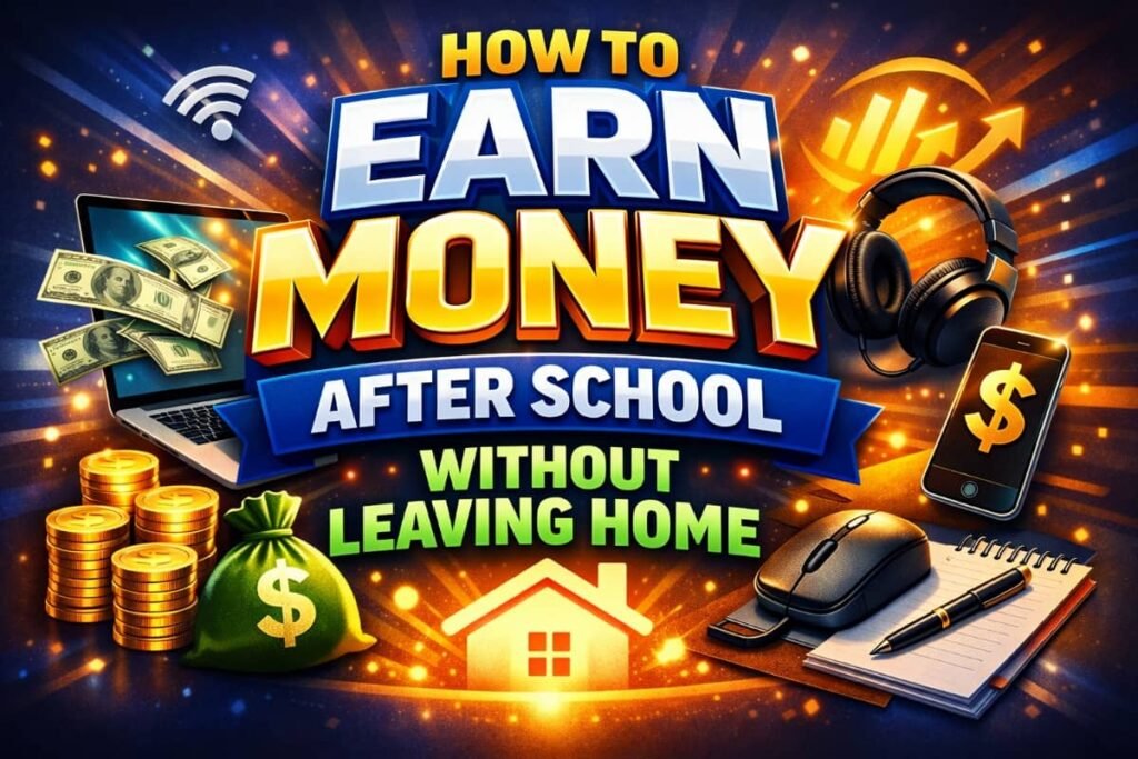 How to Earn Money After School Without Leaving Home: My Real Journey From Broke to Confident